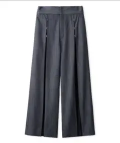 フレイアイディー フロントタックフレアパンツ