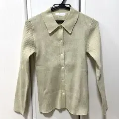 SENSE OF PLACE ラメニット カーディガン