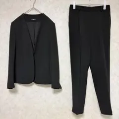 【極美品】2024 上下セット PLST トリアセブレンド ジャケット+パンツ