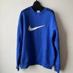 Nike 裏起毛トレーナー スウェット　青　S