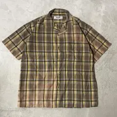 70s 旧VAN-JAC ヴァンヂャケット 開襟シャツ L アイビー 石津謙介