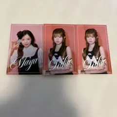 NiziU マヤ　リク　3枚セット　京都駅コラボフォトカ