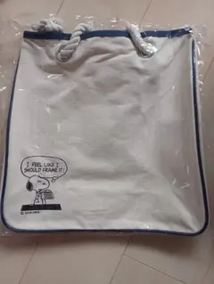 スヌーピー イラスト トートバッグ 大きめ