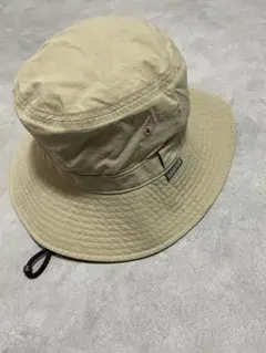 mont-bell アウトドアハット ストラップ付き ベージュ S