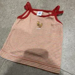 PETIT BATEAU ストライプ タンクトップ 2a/86cm