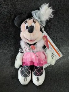 ディズニーシー ビッグバンドビート BBB ミニー ぬいぐるみバッジ