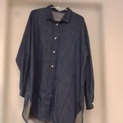 chocol raffine robe デニムシャツ 長袖のサムネイル