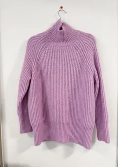 ZARA オーバーサイズタートルネックニット