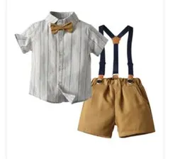 セレモニースーツ 80 蝶ネクタイ 誕生日スーツ 入園式スーツ