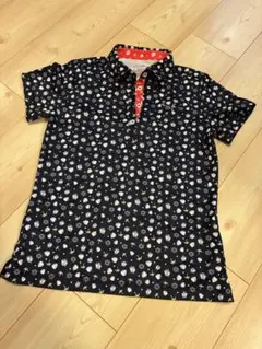 PUMA 花柄 ネイビーシャツ Mサイズ