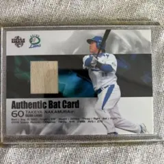 プロ野球硬式バット 中村剛也 未使用バット NPB公認印あり プロ野球硬式バット 中村剛也 未使用バット NPB公認印あり 2025