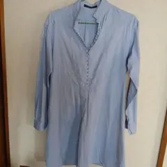 green label relaxing 長袖シャツ ライトブルー