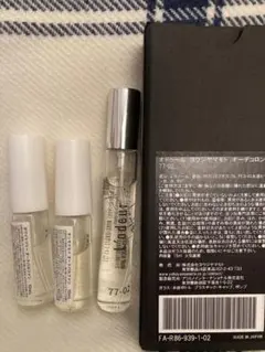 Yohji オーデコロン　77-02 SHIRO キンモクセイ、ホワイトリリー