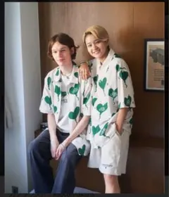 【新品・未使用】kaoyorinakami バルーンシャツ　半袖　M