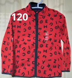 新品　ユニクロ　フリース　ディズニー　ミッキーマウス　赤　120サイズ