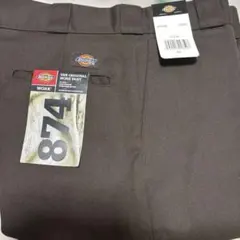 新品未使用　Dickies 874 ワークパンツ ブラウン 31×32のサムネイル