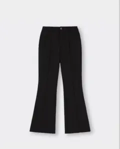 『TayTay様専用』GU ブラック カットソーカラーフレアスラックス sサイズ