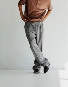 MAATEE＆SONS 永遠スラックス マット チェック , Gray - メルカリ