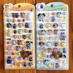 正規品　mojojojo　２種類セット　うるちゅるポップシール　モジョジョジョ