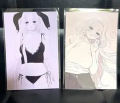 お嬢と番犬くん　ポストカード2点セット　非売品