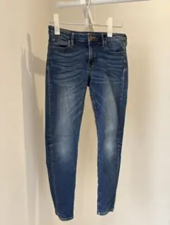 無印良品　MUJI スリムフィットデニムジーンズ 25（63.5cm）