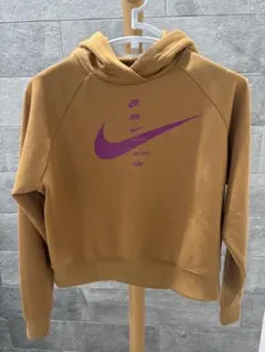 NIKEフード付きブラウンパーカー
