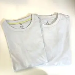 UNIQLO Tシャツ 2枚セット　160 白　ホワイト