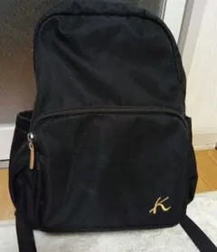 Kitamura キタムラ リュック バックパック ブラック 黒 ベージュのサムネイル
