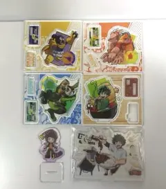ヒロアカ展 アクリルフィギュアコレクション 緑谷出久 蛙吹梅雨 峰田実 耳郎響香