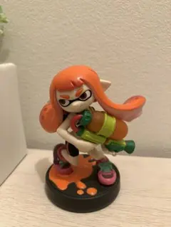 即購入、まとめ歓迎)amiibo ガール オレンジ スプラトゥーン 任天堂のサムネイル