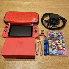 Nintendo Switch マリオレッド×ブルー マリオカート8デラックス付