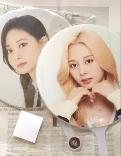 TWICE〜ツウィ うちわ イメージピケット 韓国 ポップアップ