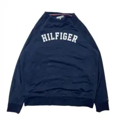 トミーヒルフィガー ビッグロゴ スウェット トレーナー 古着 メンズ M