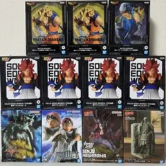ジャンプフィギュアまとめ売り 11点 ワンピース ドラゴンボール NARUTO