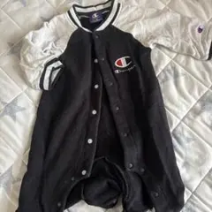 Champion ロンパース サイズ70 黒/