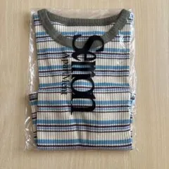 Semon ApartMent セモンアパートメント　リブ　ボーダー　Tシャツ
