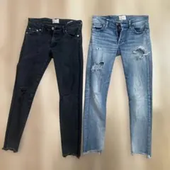 Ungridダメージスキニーデニムのサムネイル