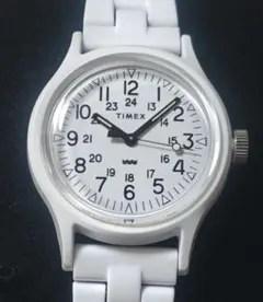 TIMEX タイメックス腕時計 Camperキャンパー タイル白 クォーツ稼働