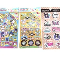 サンリオ　シール　3点　B