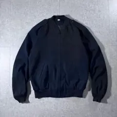 00s U.S.Navy実物ミリタリーオフィサージャケット黒ボンバージャケット
