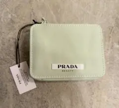 PRADA BEAUTY ミントグリーン ポーチ　ノベルティ　非売品