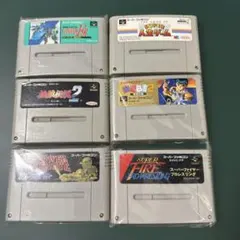 スーパーファミコン ゲームソフト 6本セット