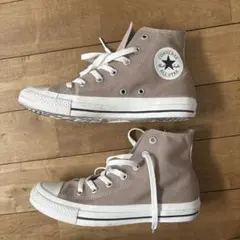CONVERSE ALL STAR ハイカットスニーカー ベージュ24.5