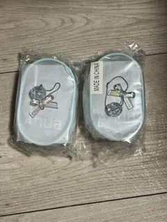 Anua ポーチ　チャーム　ノベルティ