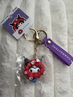 万博会場限定　EXPO 2025 ミャクミャクなりきりキーホルダー　クロミ