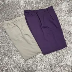 まとめ買い可能⭐︎ウエストゴム スラックス