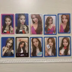 TWICE ツウィ FANCYトレカコンプリートセット
