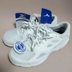 新品 ミズノ mizuno マキシマイザー ワイド 24.5㎝ 白 スニーカーのサムネイル