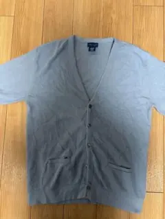 ライトブルー ボタン付きカーディガン TOWNCRAFT USA製