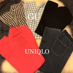♡ユニクロ、GU♡9分丈レギンスパンツ5本セット